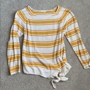 Long sleeve knitted top